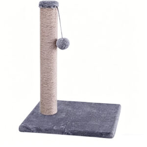 SZHD-SP1003 Single Cat Scratching Post with Sisal Rope, 30cm Height