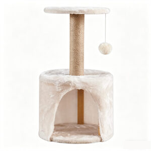 SZHD-SP1003-07 Simple Cat Scratching Post Tall Sisal Pole Cat Tree