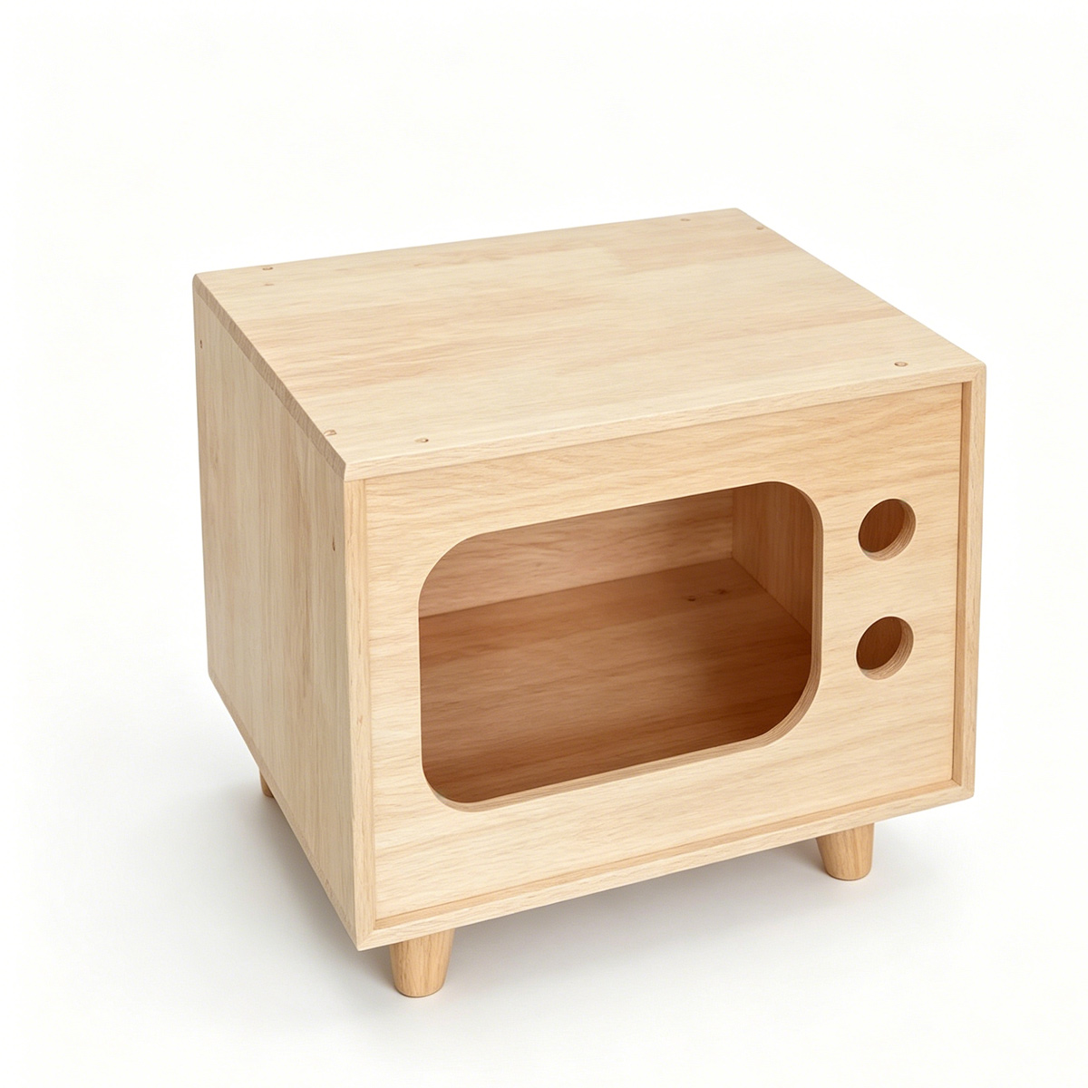 SZHD-SP4001-04 Wooden Cat House with Legs