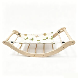 SZHD-SP4001-08 Wooden Cat Rocking Bed with Removable Washable Cushion
