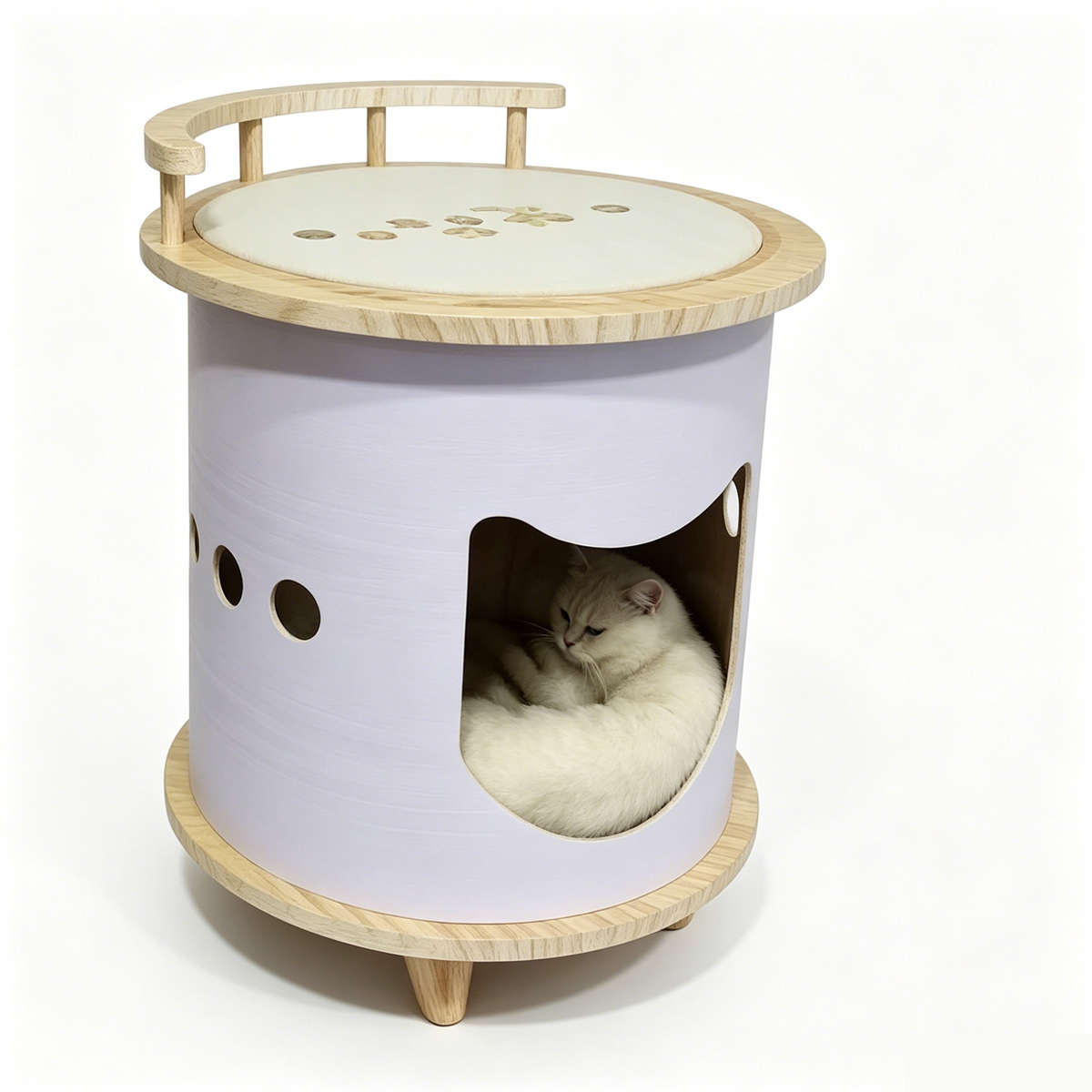 SZHD-SP4001-09 Multifunctional Cat Bed Nightstand