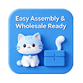 Easy Assembly & Wholesale Ready
